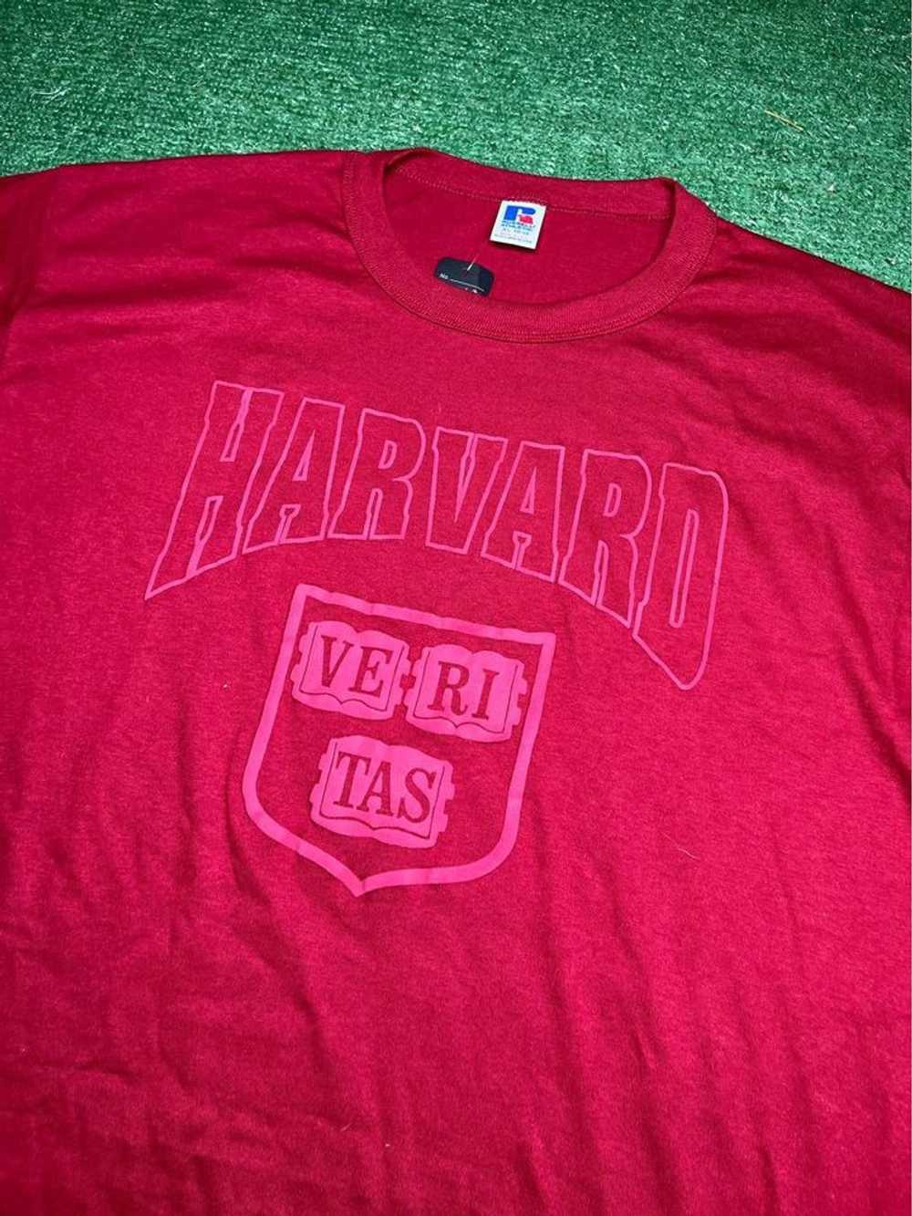 Russell Athletic Vintage Harvard Russell T-shirt … - image 3