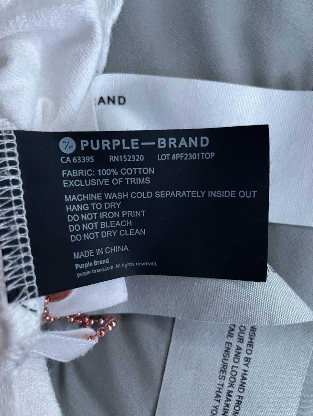 Purple × Purple Brand Purple Branf Textured Jerse… - image 8