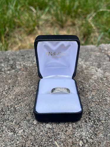 Jewelry Genuine Rhodium Diamond Ring