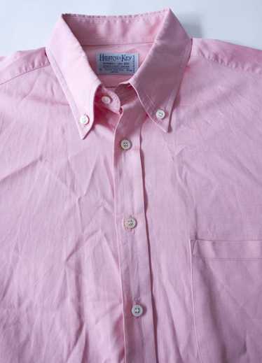 Hilditch & Key Hilditch & Key Shirt Pink Size 16 … - image 1