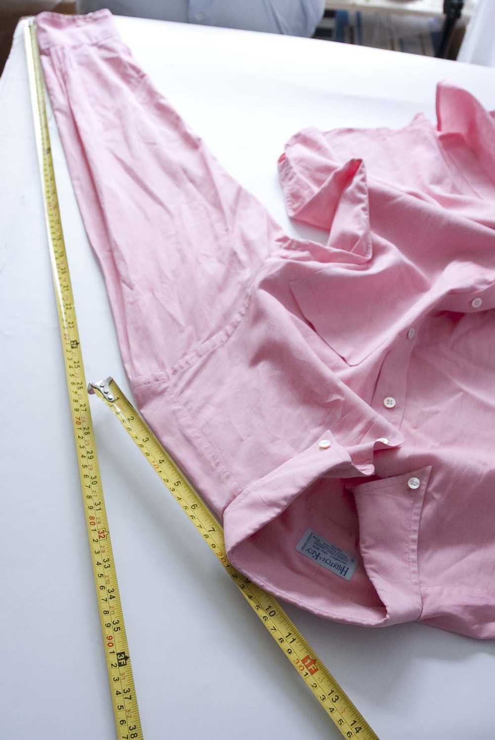 Hilditch & Key Hilditch & Key Shirt Pink Size 16 … - image 4
