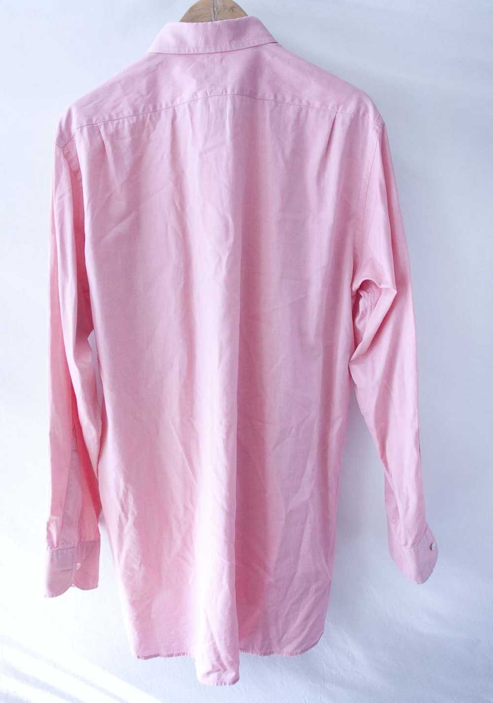 Hilditch & Key Hilditch & Key Shirt Pink Size 16 … - image 5