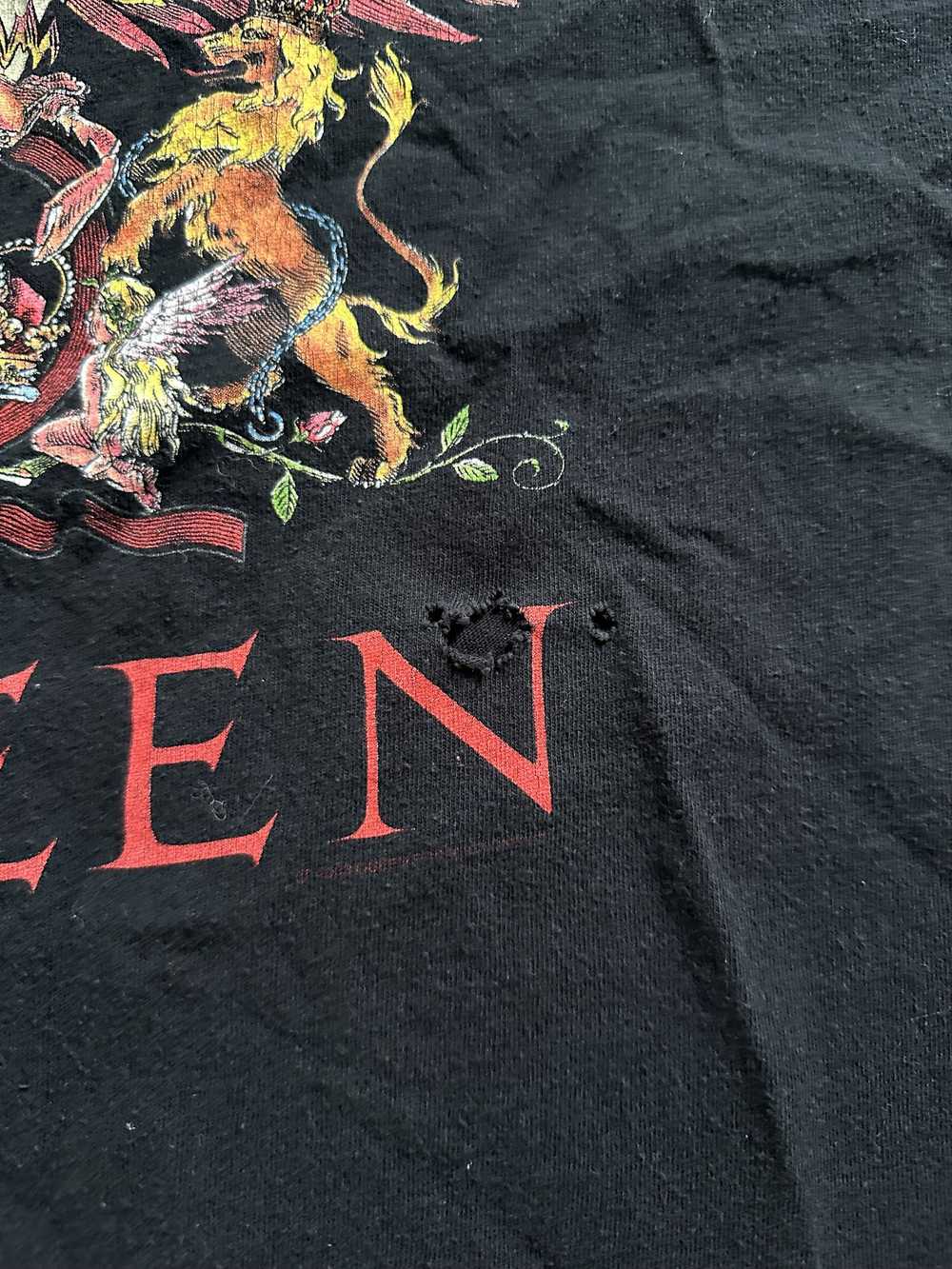 Vintage Vintage Black Queen T-Shirt - image 2