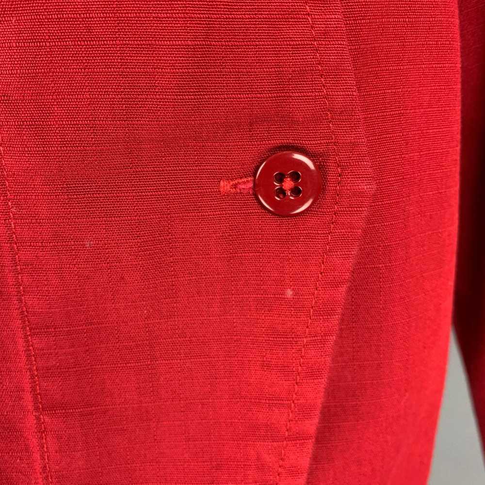 Engineered Garments Red Cotton Shirt Jacket - image 6