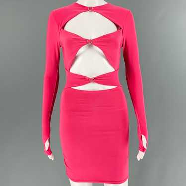 Other XSS Pink Hearts Cutout Dress