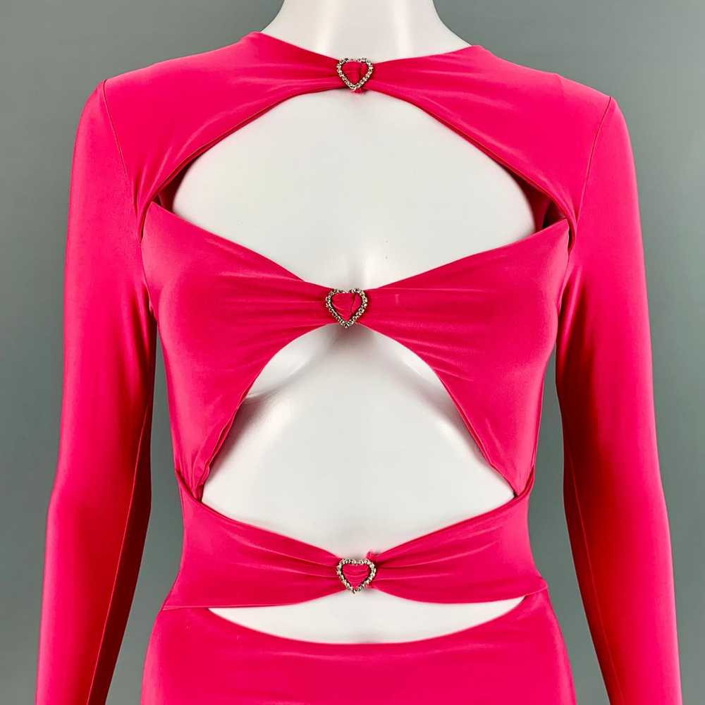 Other XSS Pink Hearts Cutout Dress - image 2