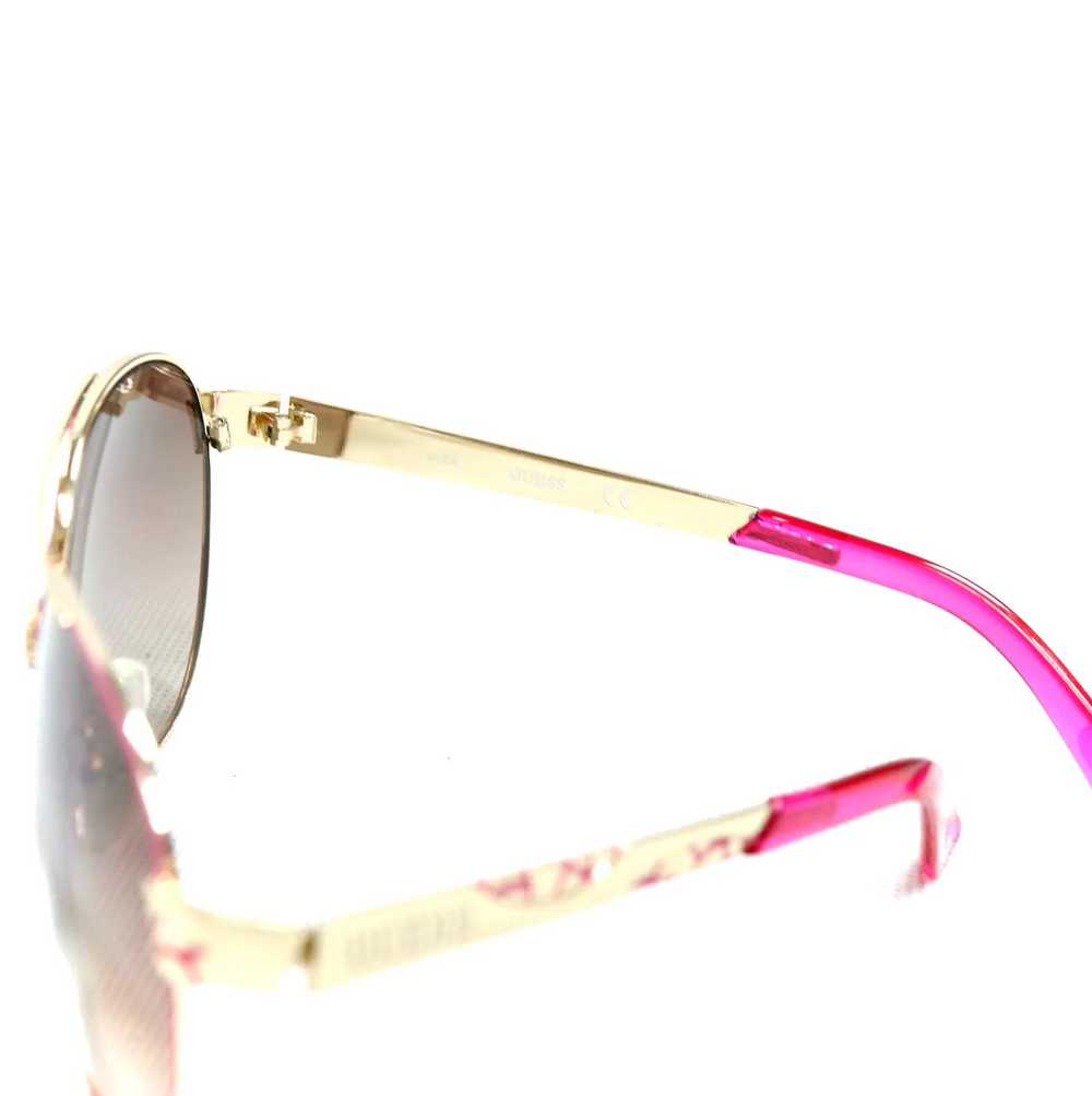 Guess × Luxury Guess Aviator Glamour Sunglasses - image 6