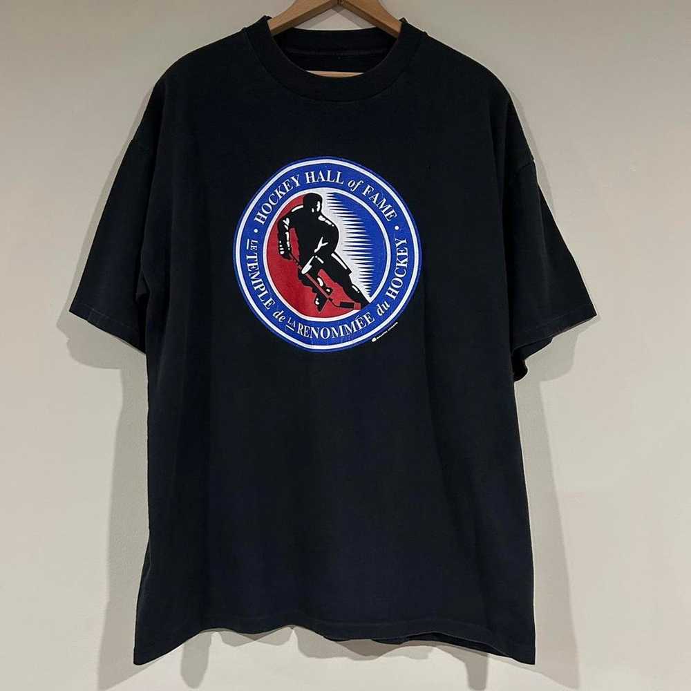 Other Vintage Hockey Hall Of Fame Tee Shirt - image 1