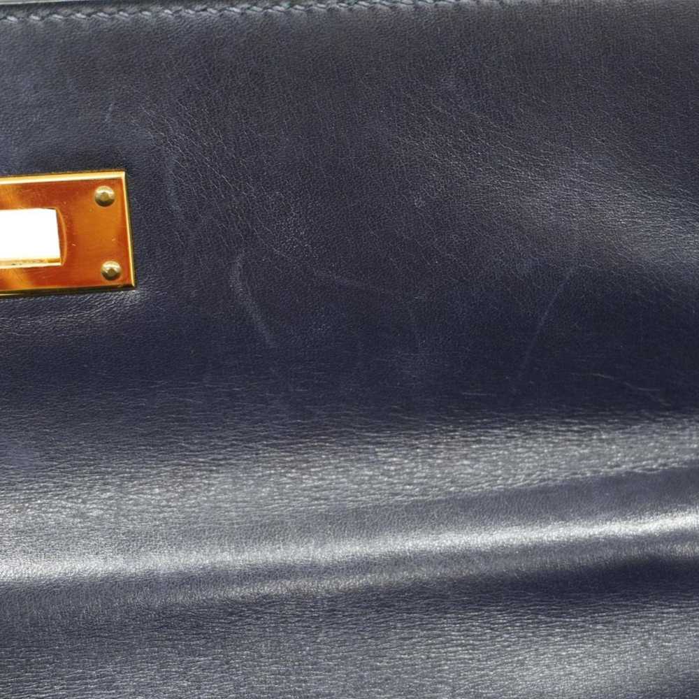 Hermes Hermes handbag Kelly 32 □B engraved box ca… - image 12