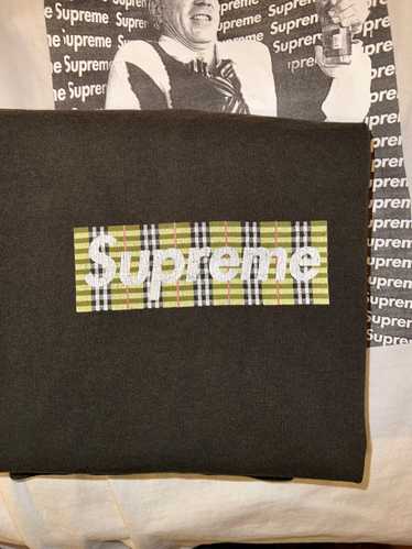 Supreme 1997 Supreme Burberry Box Logo Shirt