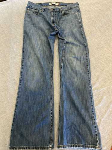 Levi's Levis 527 Jeans Mens 34x32 Blue Low Bootcu… - image 1