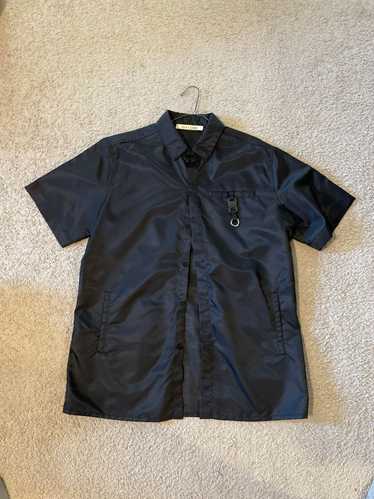 1017 ALYX 9SM short-sleeve button-up shirt - Black