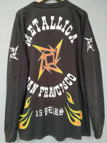 Band Tees × Metallica × Vintage Vintage 1996 Metal