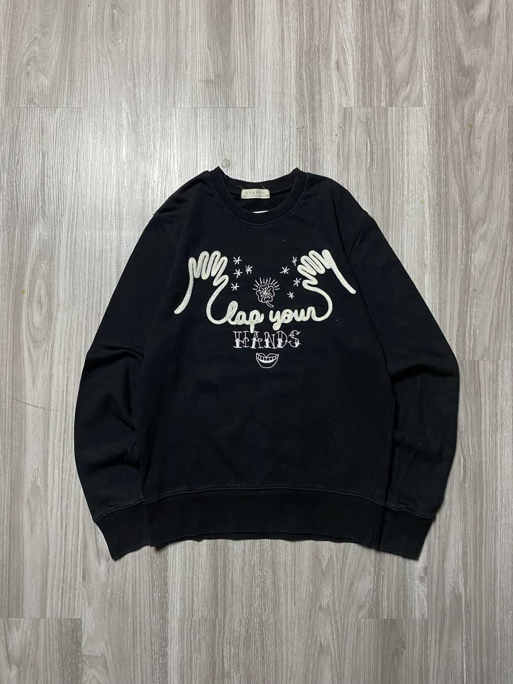 Sandro × Vintage Vintage Sandro Paris Sweatshirt … - image 1