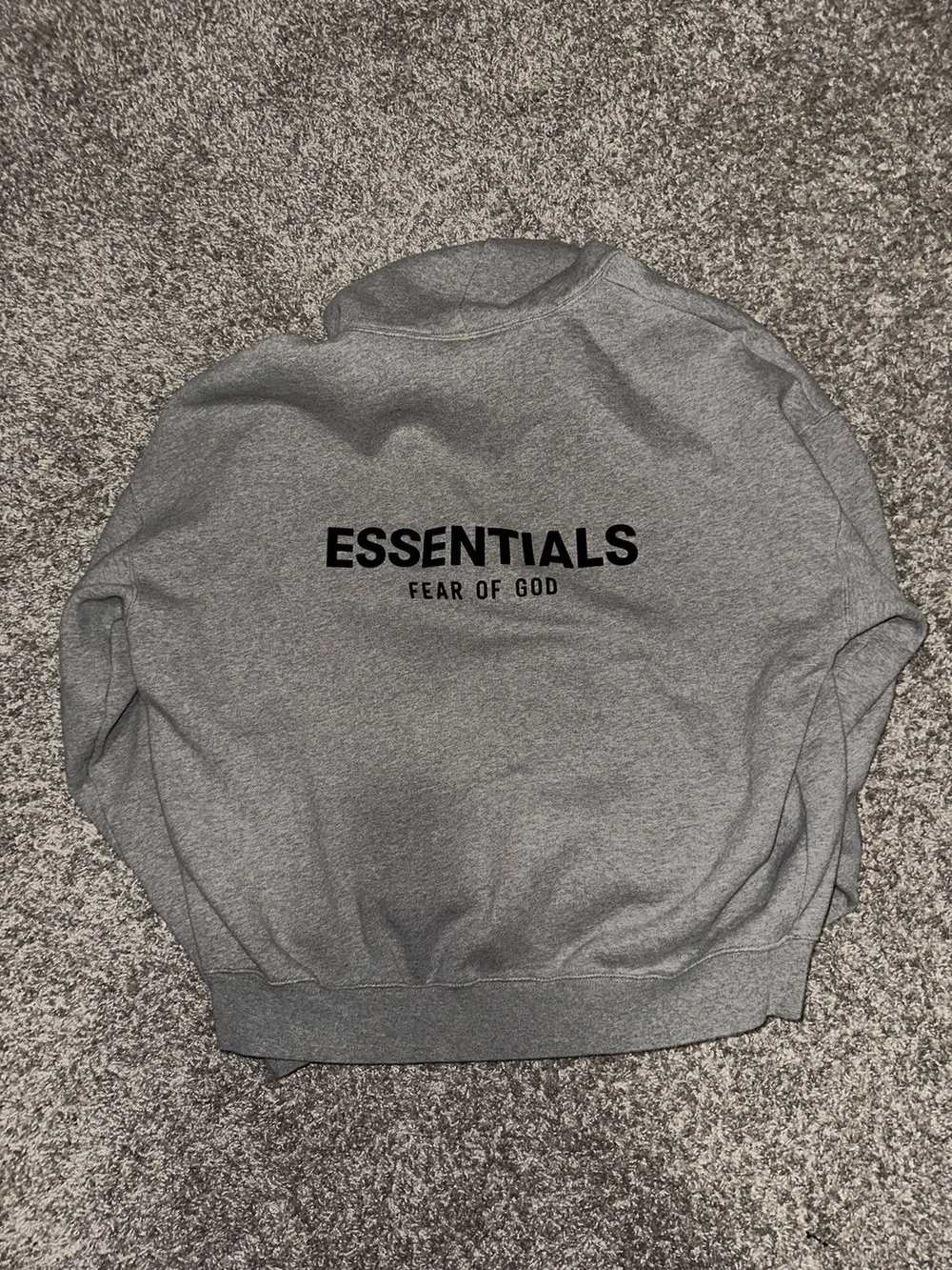 Essentials Essentials Hoodie Grey - image 4