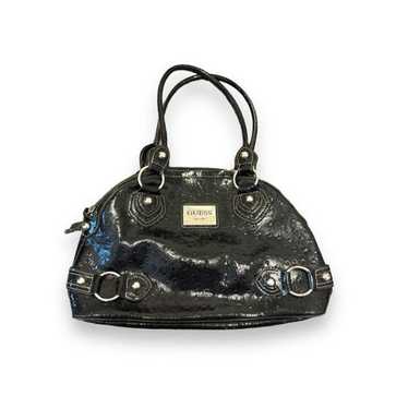 Vintage Guess Y2K 90’s ostrich patent leather sho… - image 1