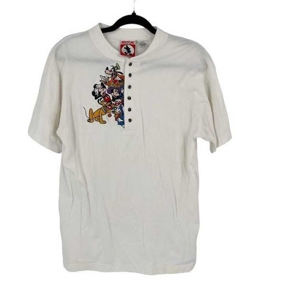 Vintage Disney Mickey Inc Mickey Mouse Short Slee… - image 2