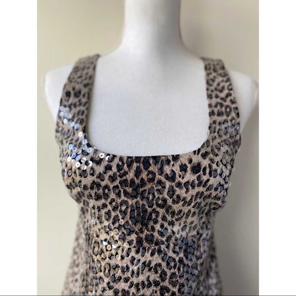 Olibel Inc Leopard Print Cocktail Dress - image 3