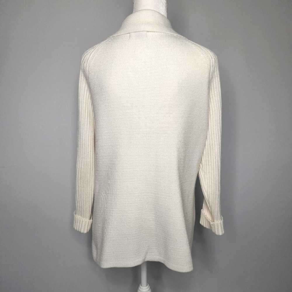 Vintage Cream Montgomery Ward Cardigan Sweater La… - image 3