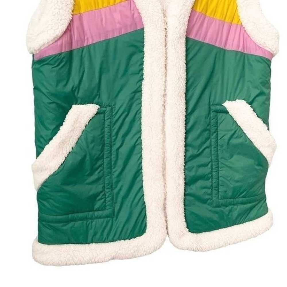 NEW Urban Outfitters BDG Nylon Sherpa Retro Vest … - image 6