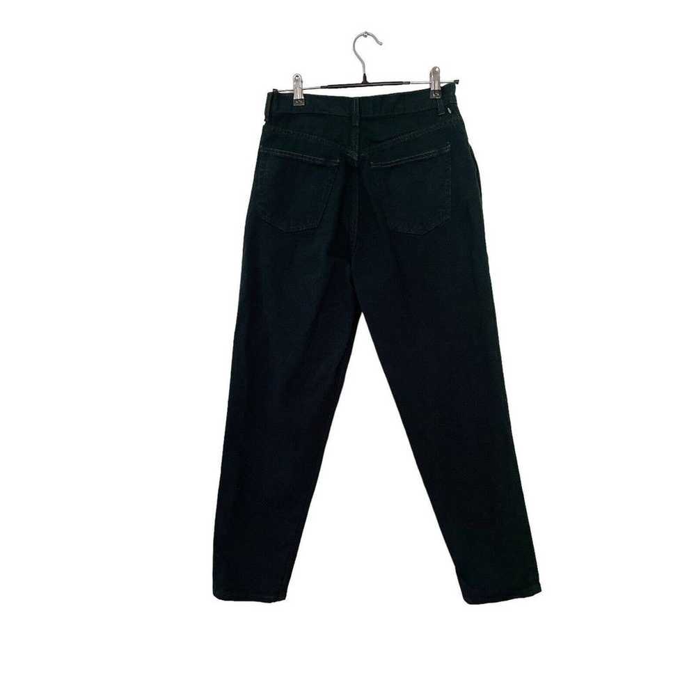Vintage 90s Y2K GAP Dark Green Jeans Women's Size… - image 2