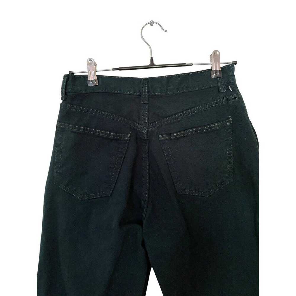 Vintage 90s Y2K GAP Dark Green Jeans Women's Size… - image 4