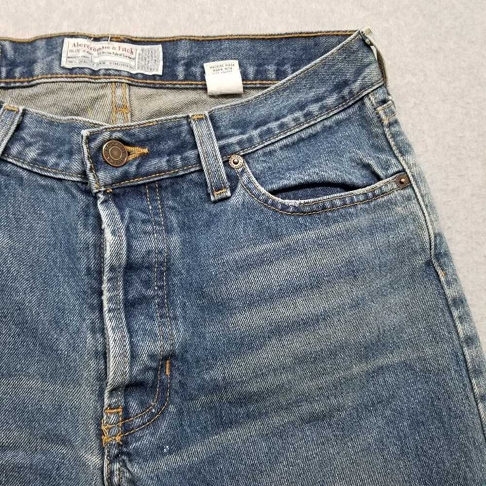 Vintage Abercrombie & Fitch Jeans Womens 6 Blue D… - image 6