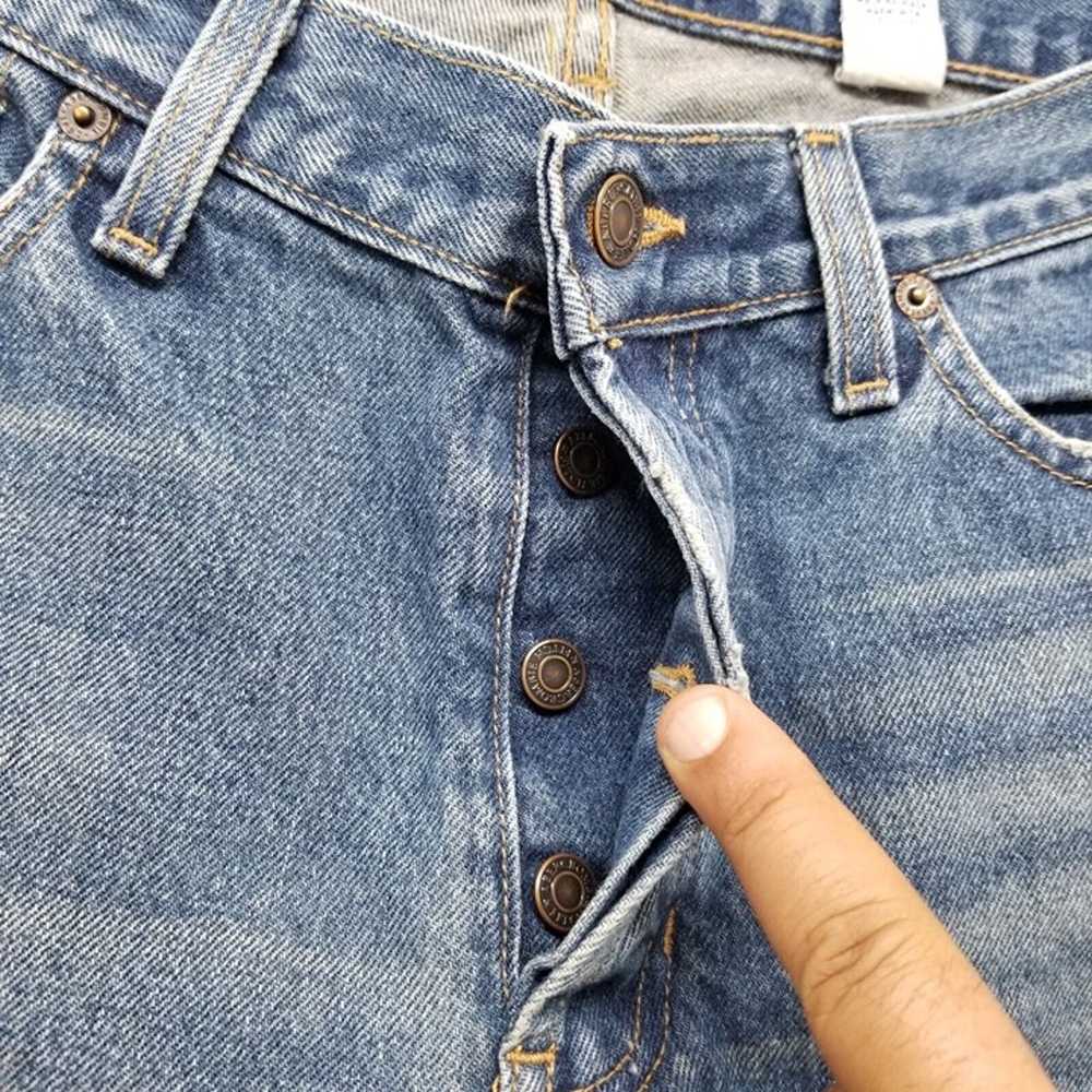 Vintage Abercrombie & Fitch Jeans Womens 6 Blue D… - image 7