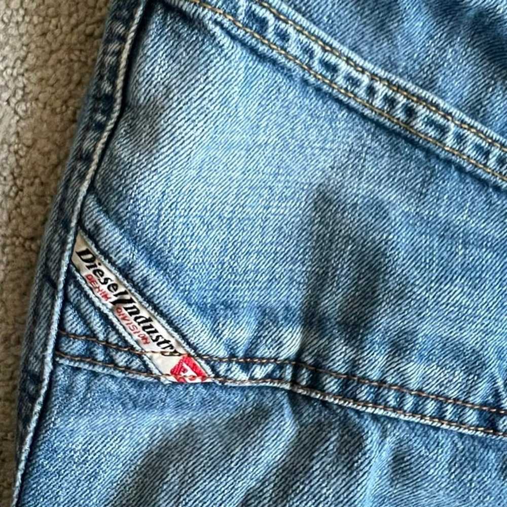 VTG Diesel Womens Hush Low Rise Boot Cut Jeans Sz… - image 3