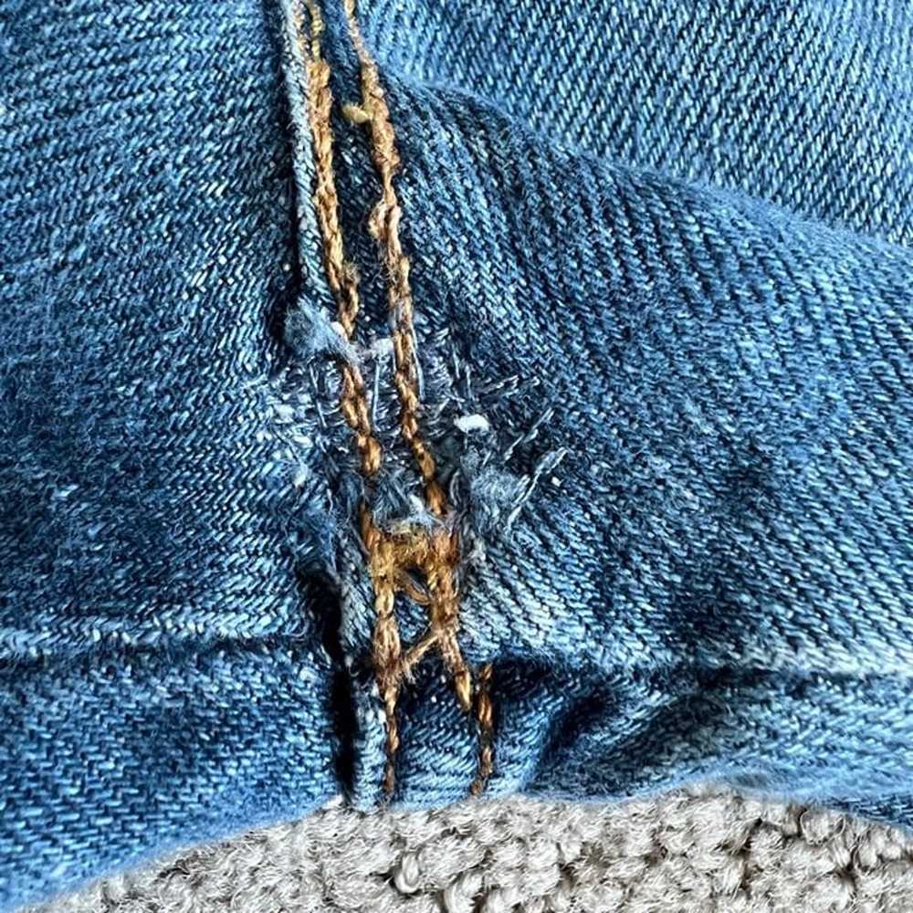 VTG Diesel Womens Hush Low Rise Boot Cut Jeans Sz… - image 5