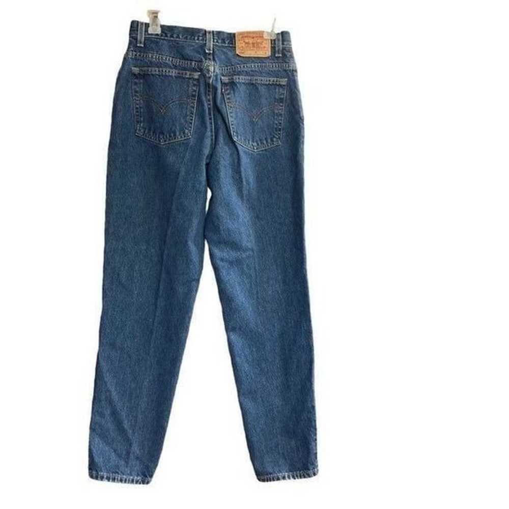 LEVI STRAUSS Vintage 550 Relaxed Fit Jeans Blue S… - image 2