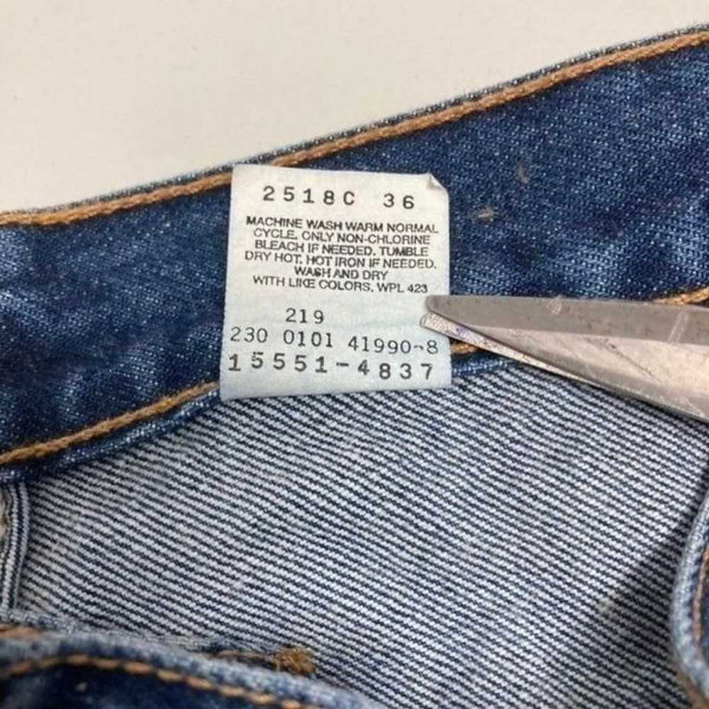LEVI STRAUSS Vintage 550 Relaxed Fit Jeans Blue S… - image 6