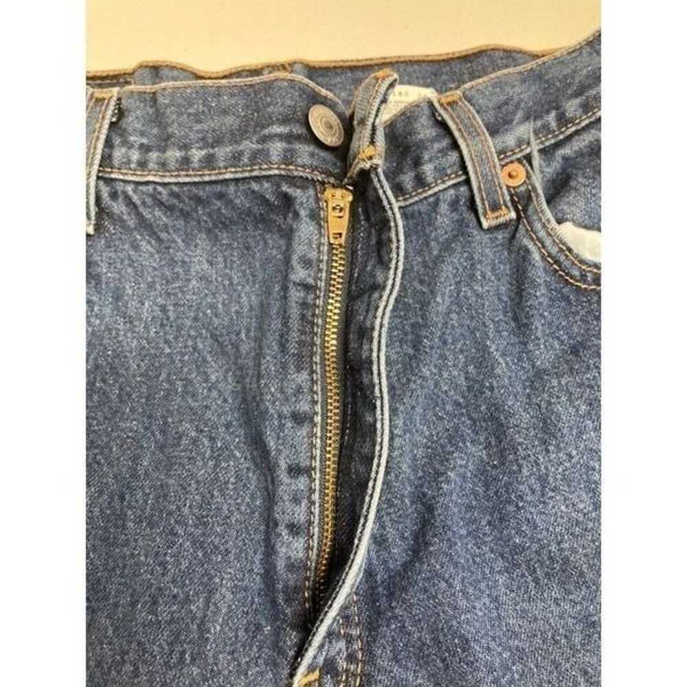 LEVI STRAUSS Vintage 550 Relaxed Fit Jeans Blue S… - image 8
