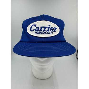 Vtg Carrier Transicold SnapBack Trucker Hat Swing… - image 1