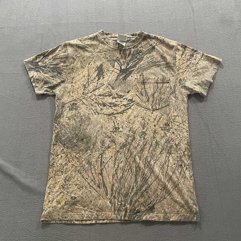 Vintage Mossy Oak Shirt Mens Medium Brush Camoufl… - image 1