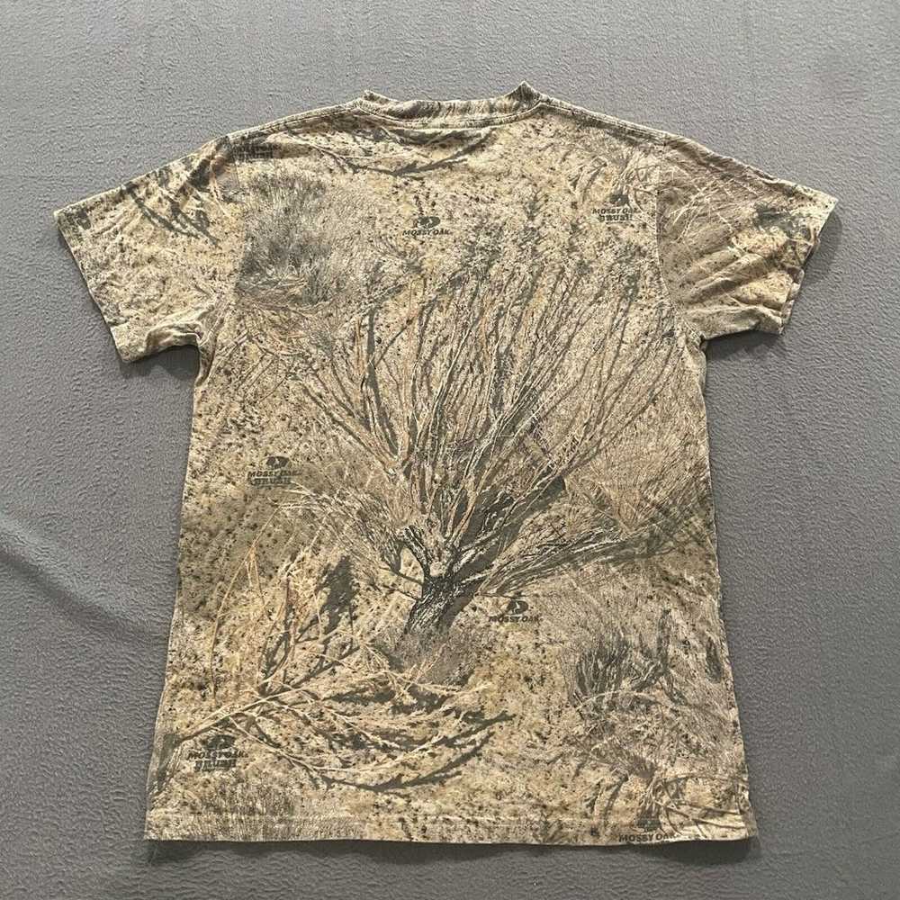 Vintage Mossy Oak Shirt Mens Medium Brush Camoufl… - image 2
