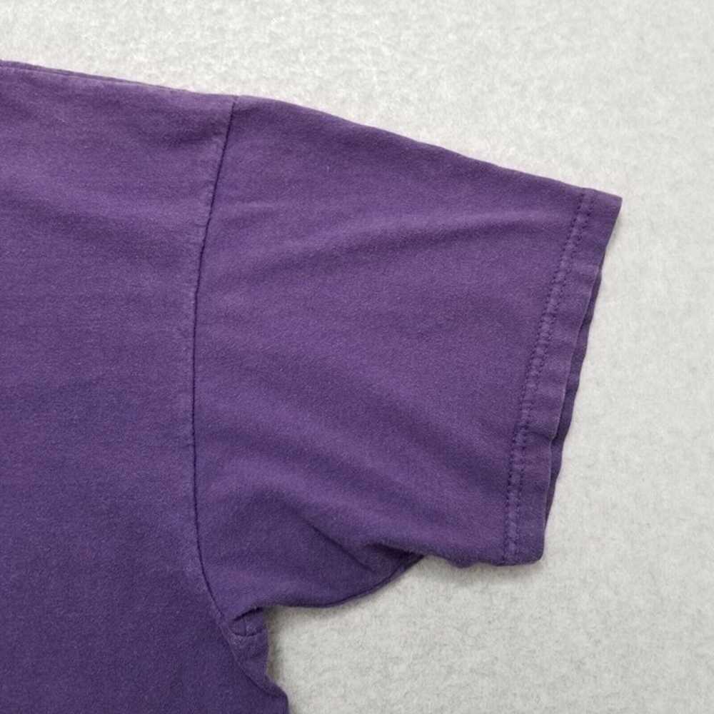 Vintage Champion Shirt Mens XL Purple Short Sleev… - image 3