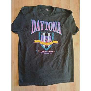 Daytona International Speedway Vintage Black Shir… - image 1