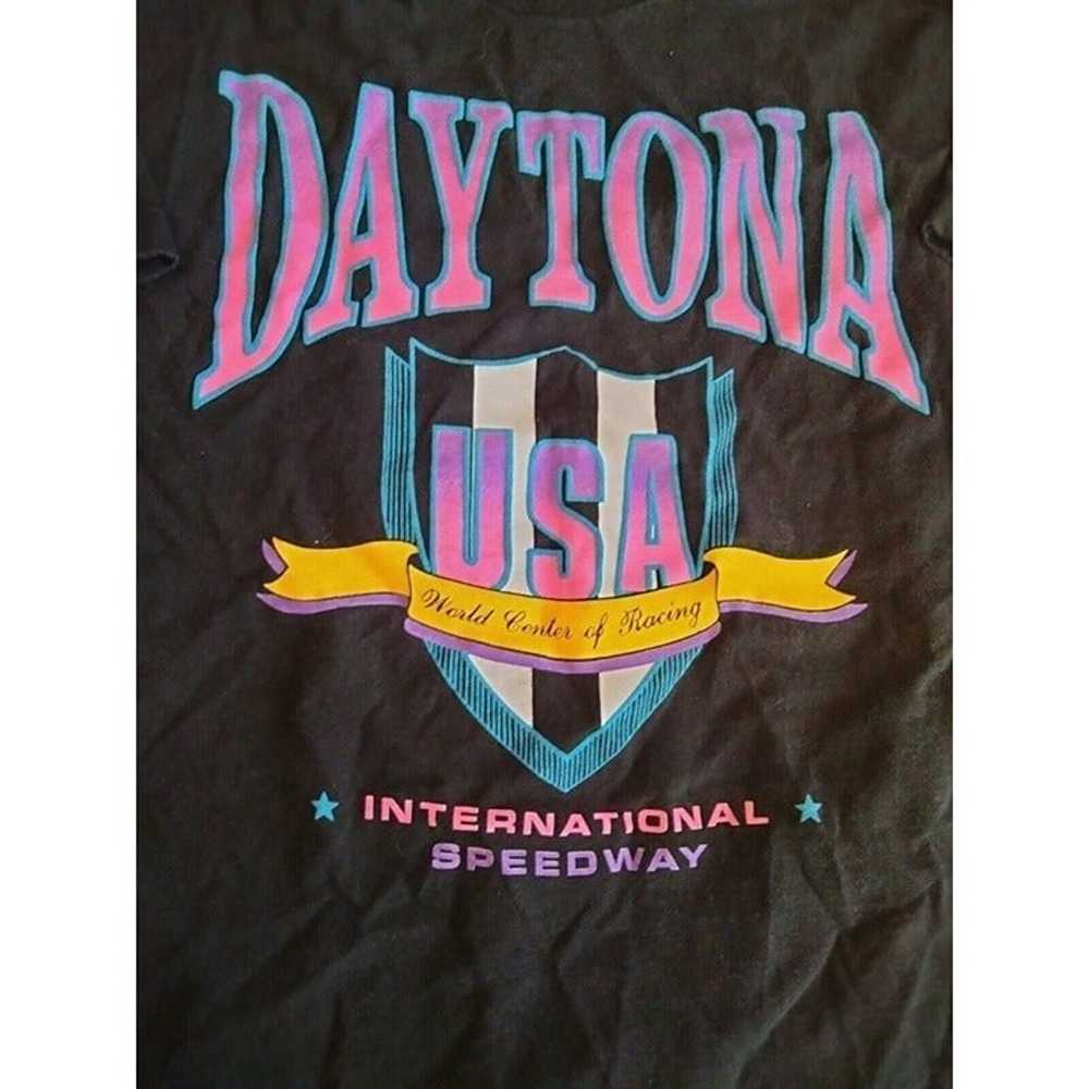 Daytona International Speedway Vintage Black Shir… - image 2