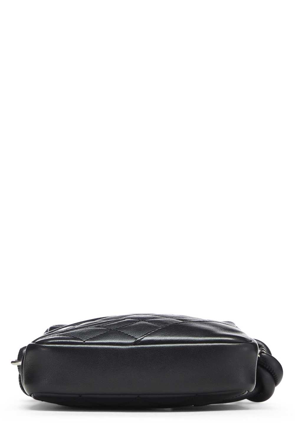 Black Quilted Calfskin Cambon Shoulder Bag Mini - image 5