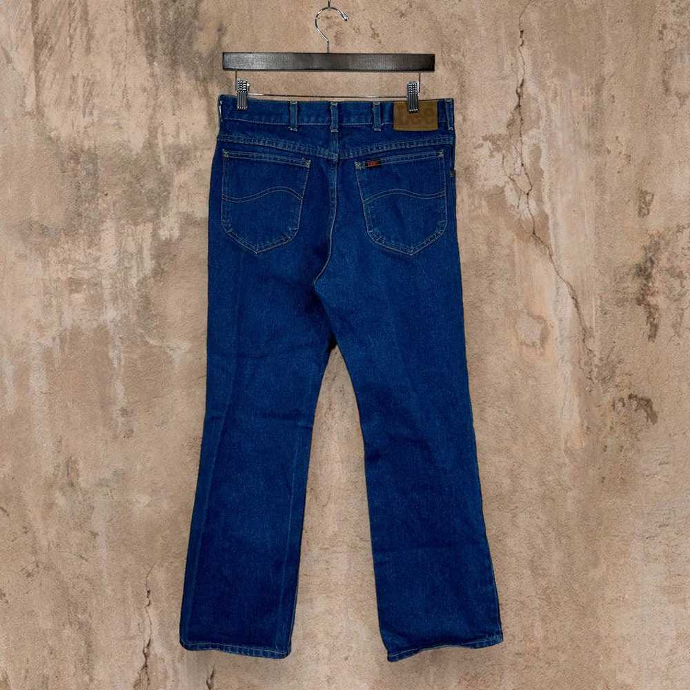 Vintage Orange Tab Lee MR Jeans Medium Wash Denim… - image 2