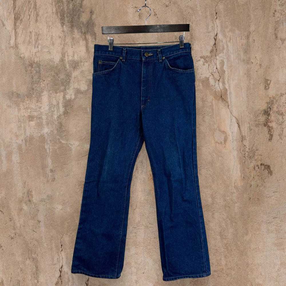 Vintage Orange Tab Lee MR Jeans Medium Wash Denim… - image 3