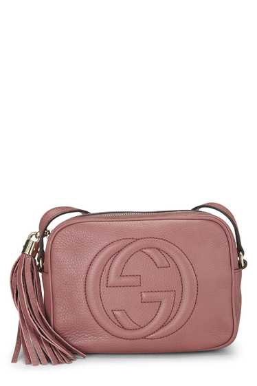 Pink Leather Grained Leather Soho Disco