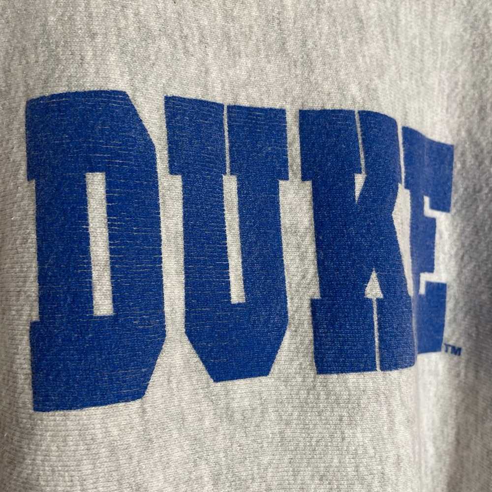 Vintage Duke University Crewneck Sweatshirt Size … - image 10