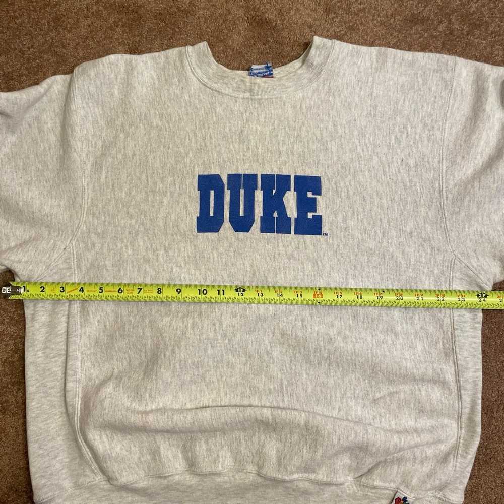 Vintage Duke University Crewneck Sweatshirt Size … - image 3