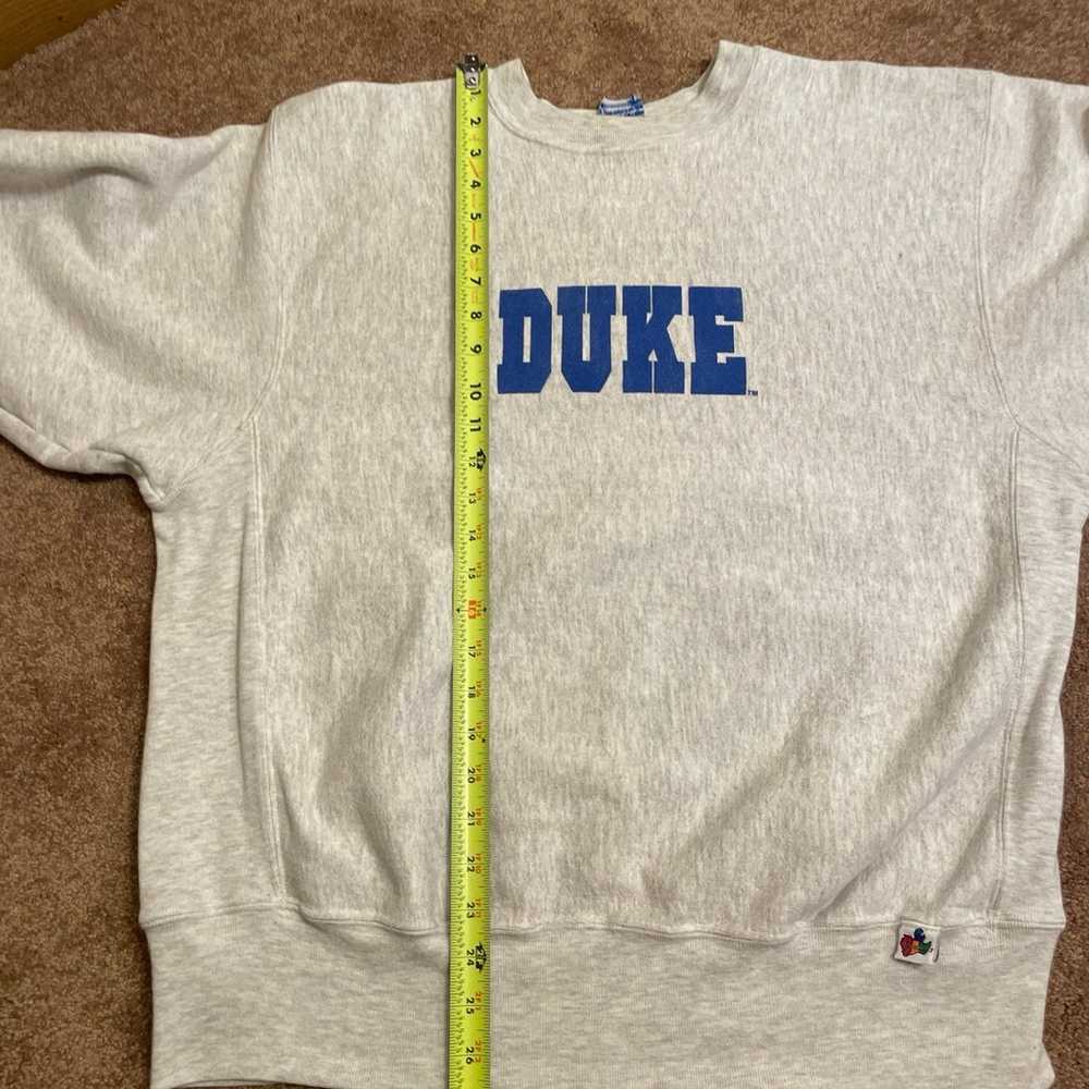 Vintage Duke University Crewneck Sweatshirt Size … - image 5