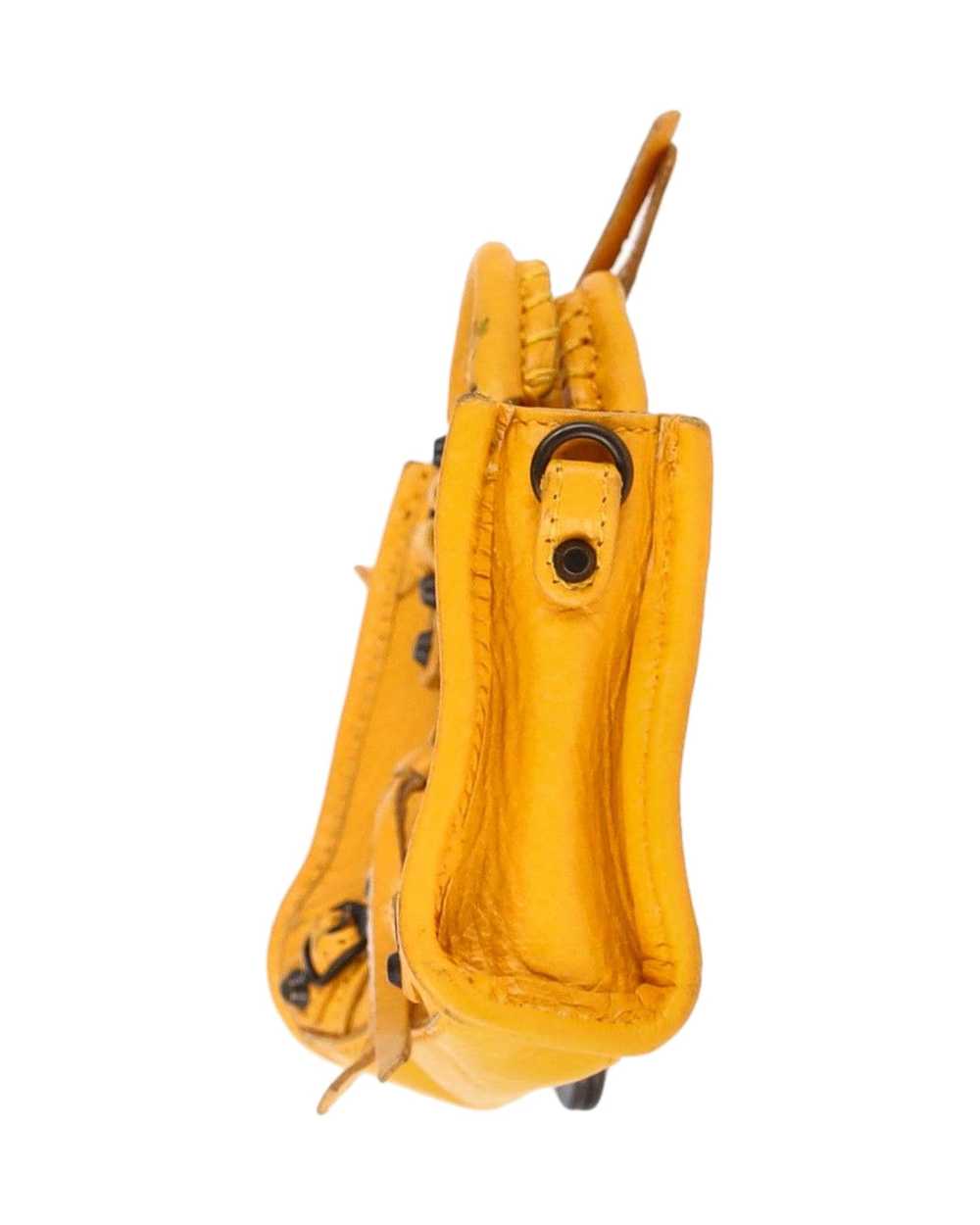 Product Details Balenciaga Yellow City Bag Charm - image 3