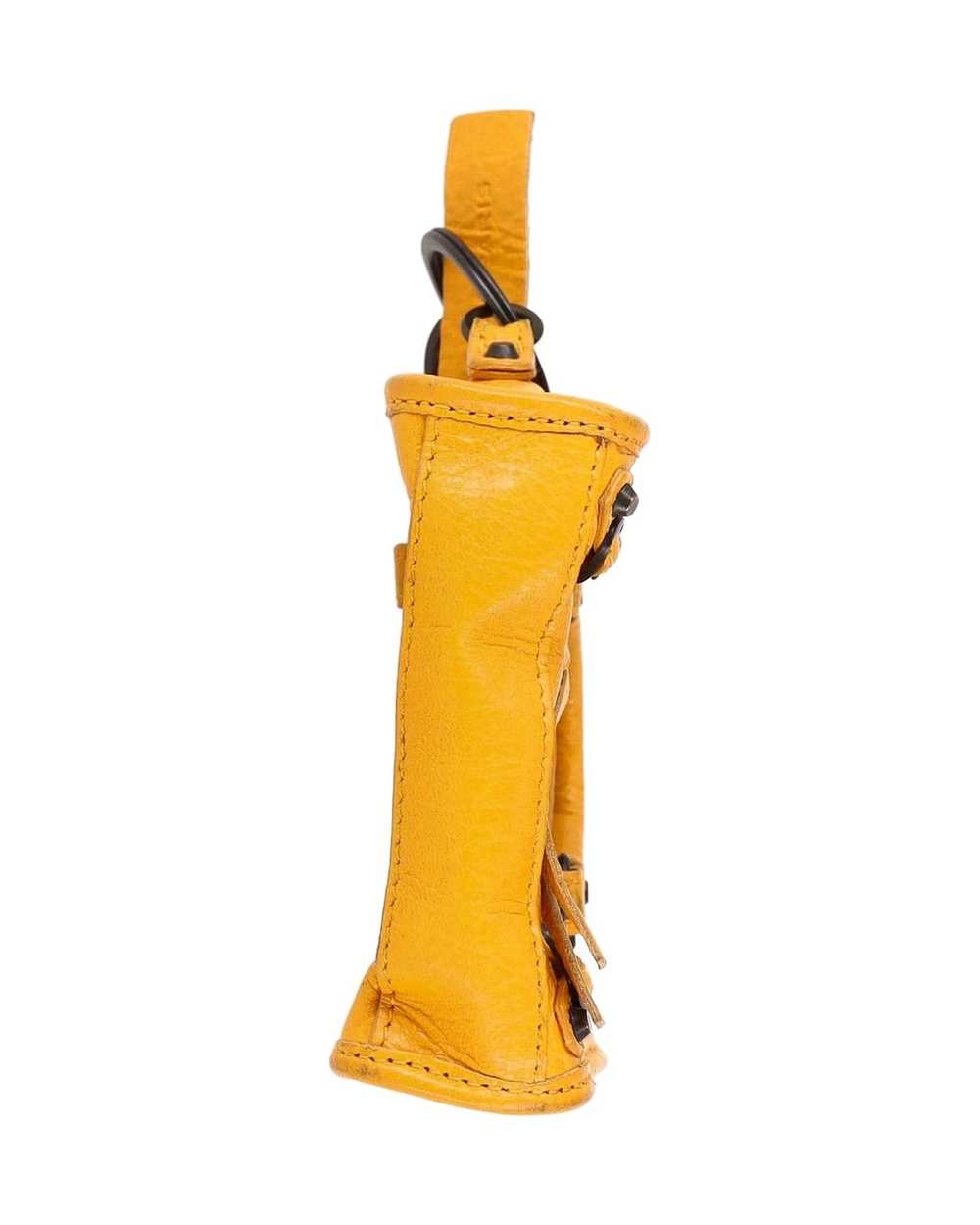 Product Details Balenciaga Yellow City Bag Charm - image 4