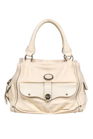 Chloe - Ivory Leather Large Shoulder Bag