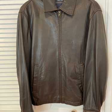 Vintage Nautica Leather Jacket - image 1